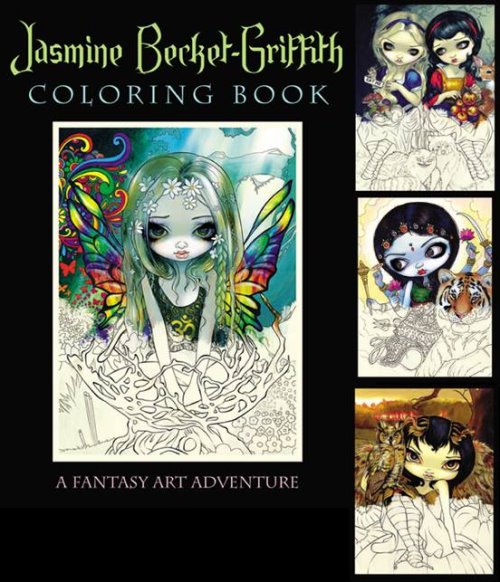 Jasmine Becket-Griffith Colouring Book