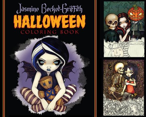 Jasmine Becket-Griffith Halloween Colouring Book