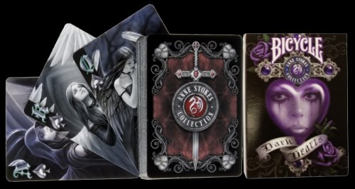 Dark Hearts Poker Cards