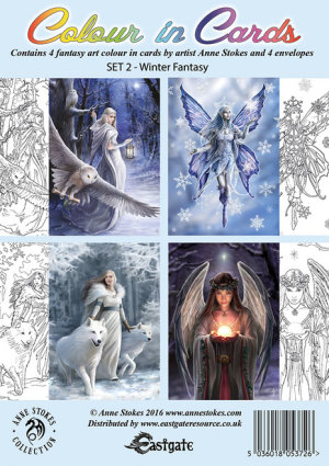 Winter Fantasy Colour In Cards