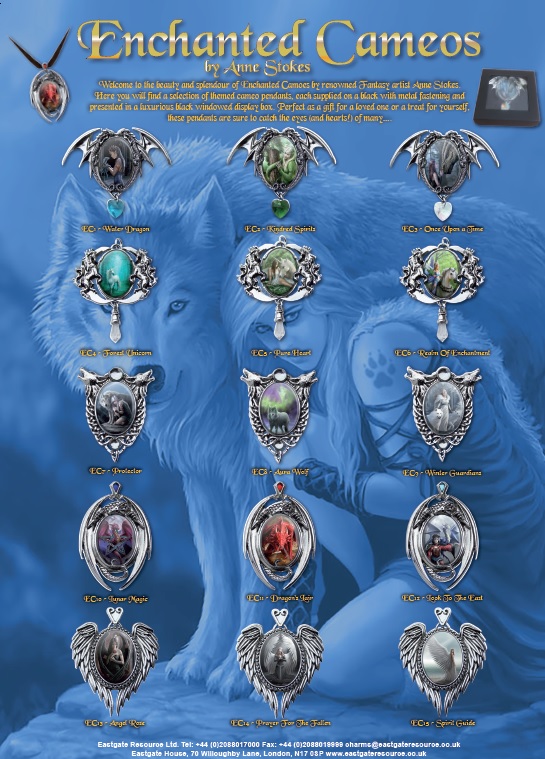 Enchanted Cameos By Anne Stokes