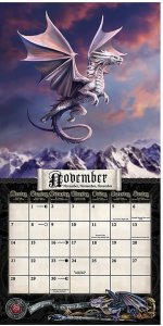 Anne Stokes 2022 Calendar