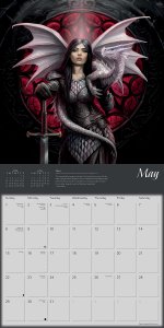 Anne Stokes 2022 Dragon Calendar