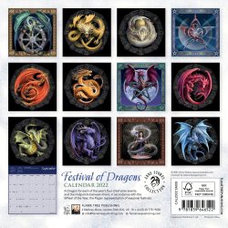 Anne Stokes 2022 Dragon Mini Calendar